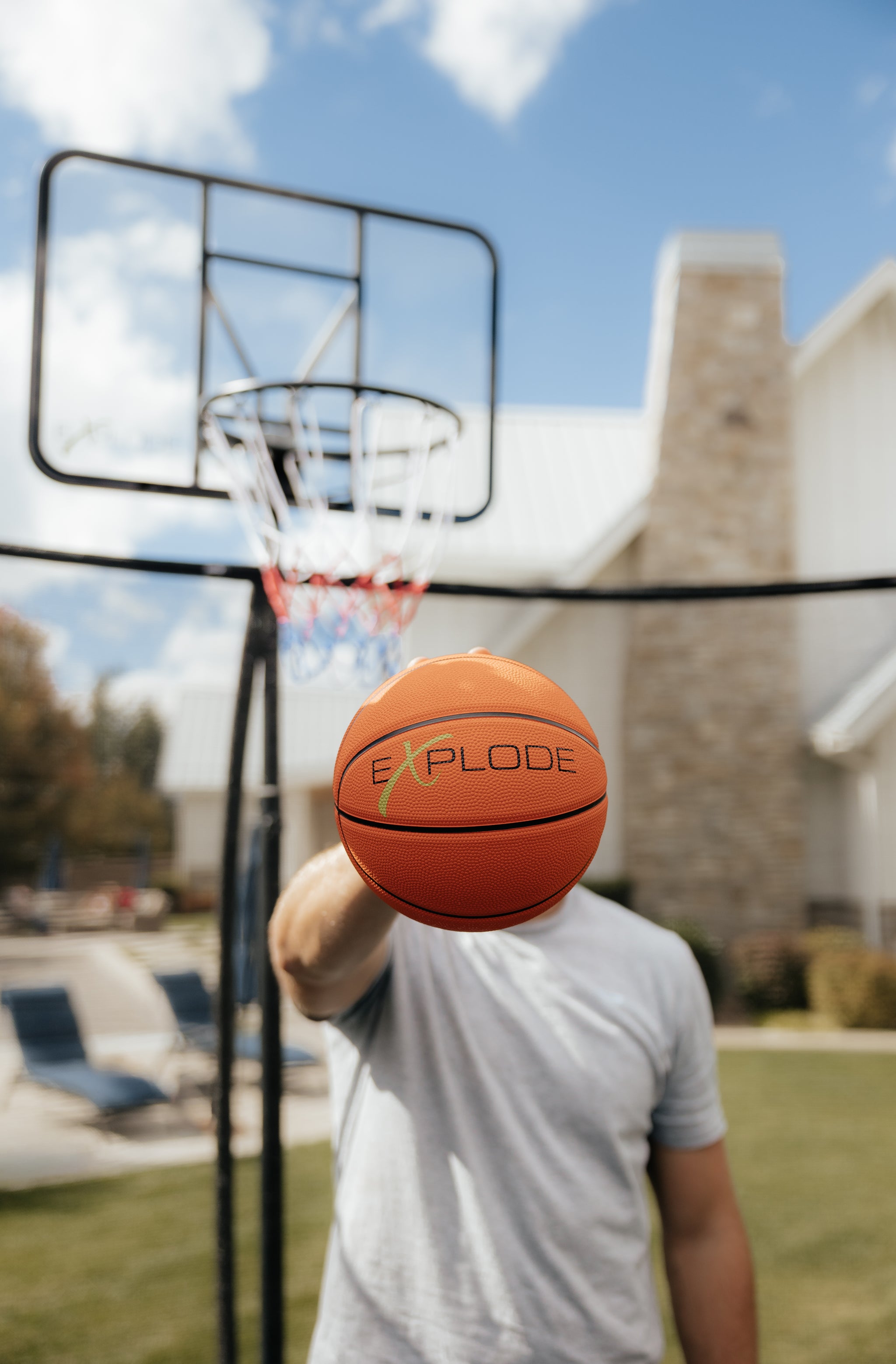 ABOVE GROUND TRAMPOLINE HOOP