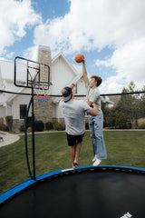 ABOVE GROUND TRAMPOLINE HOOP