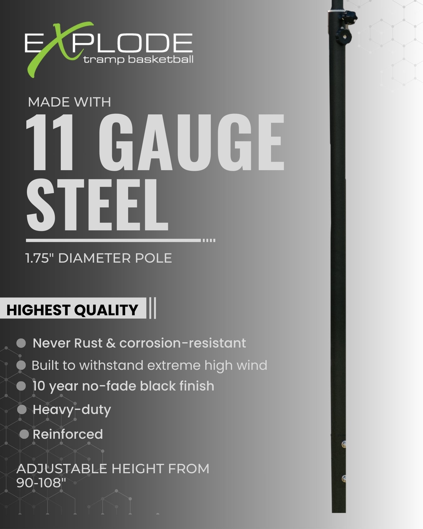 IN-GROUND TRAMPOLINE HOOP