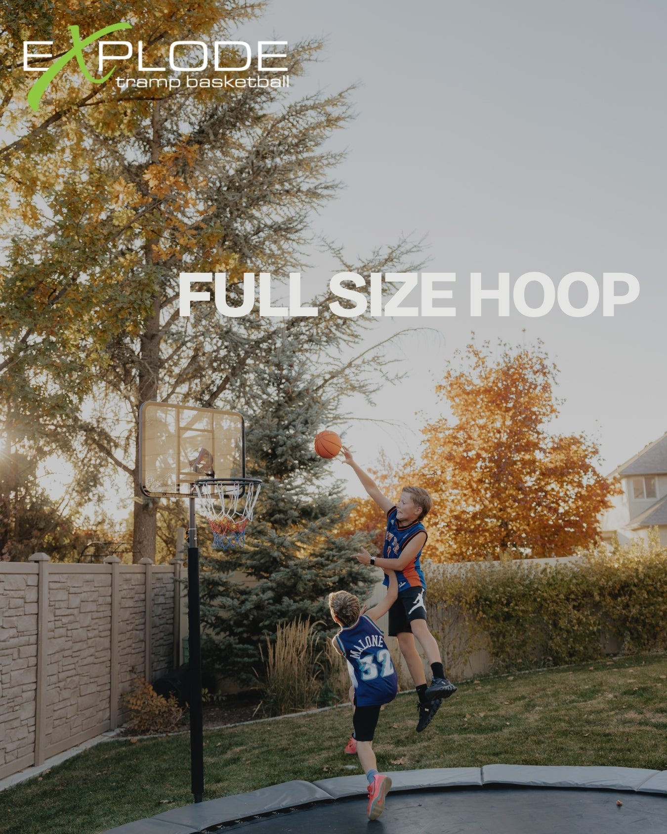 IN-GROUND TRAMPOLINE HOOP