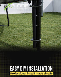 ABOVE GROUND TRAMPOLINE HOOP